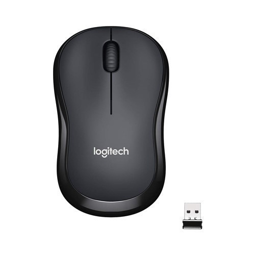 RATON LOGITECH M220 SILENT GRIS OSCURO INALAMBRICO